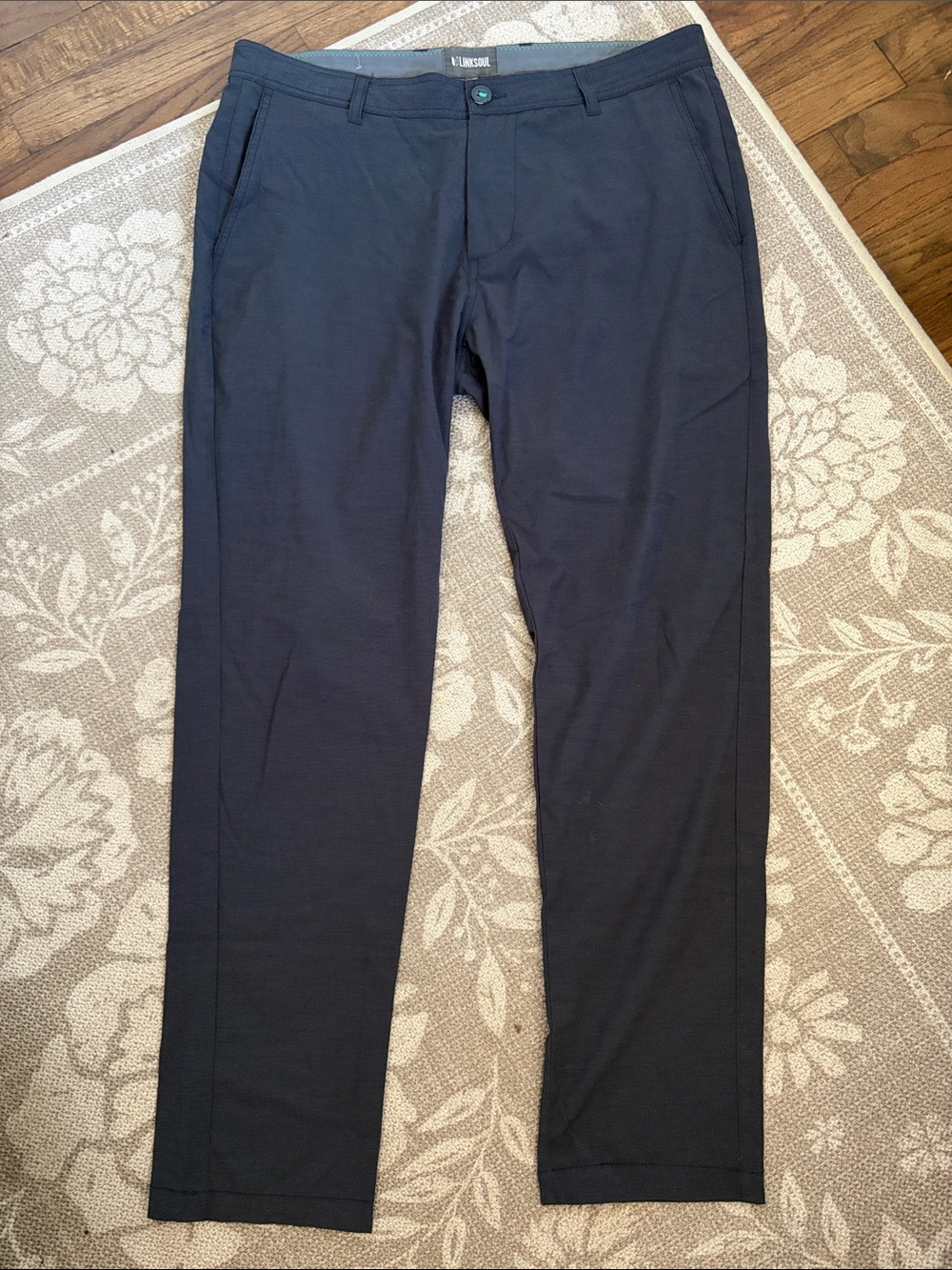 Linksoul Men's Navy Golf Pants 34S